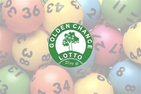 golden chance lotto key results